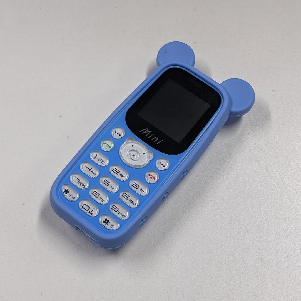 Little Bear H21 Mini Cartoon Mobile Phone 1.44inch Screen MTK GSM 2G Feature Phone Cheap Student Cellphone Support Torch FM Radio