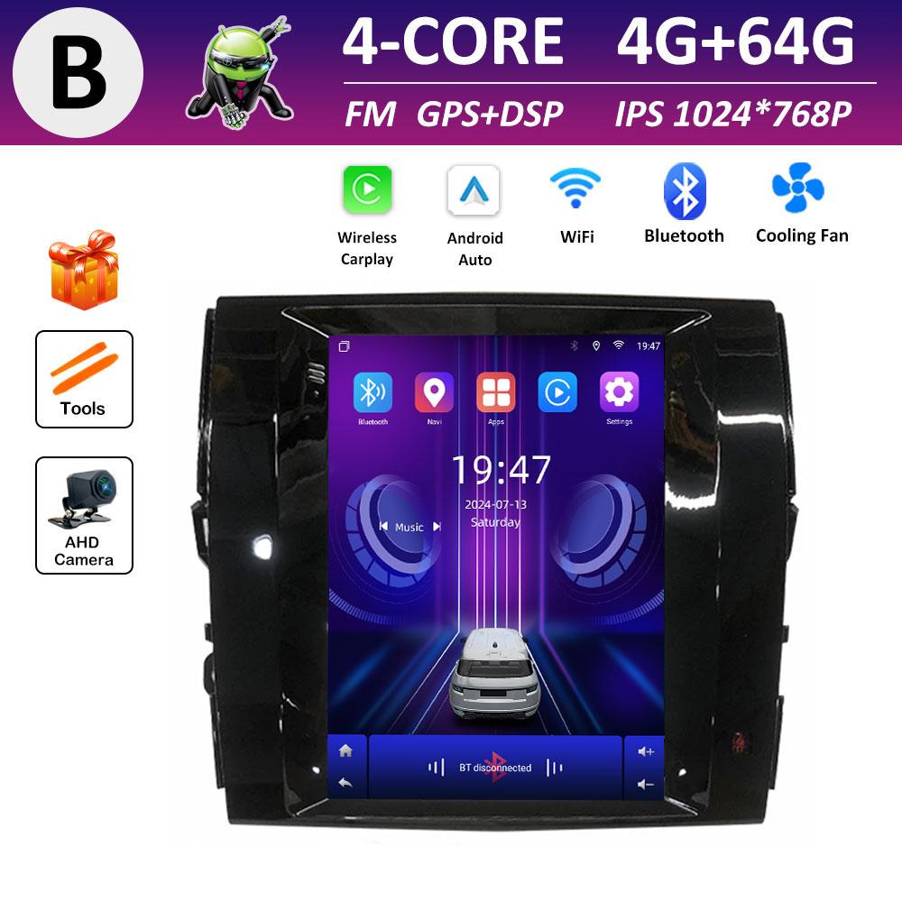 for Toyota REIZ 2010 2011 2012 2013 Car Video Multimedia Player Touch Screen GPS Navigation Bluetooth WIFI Android Smart System