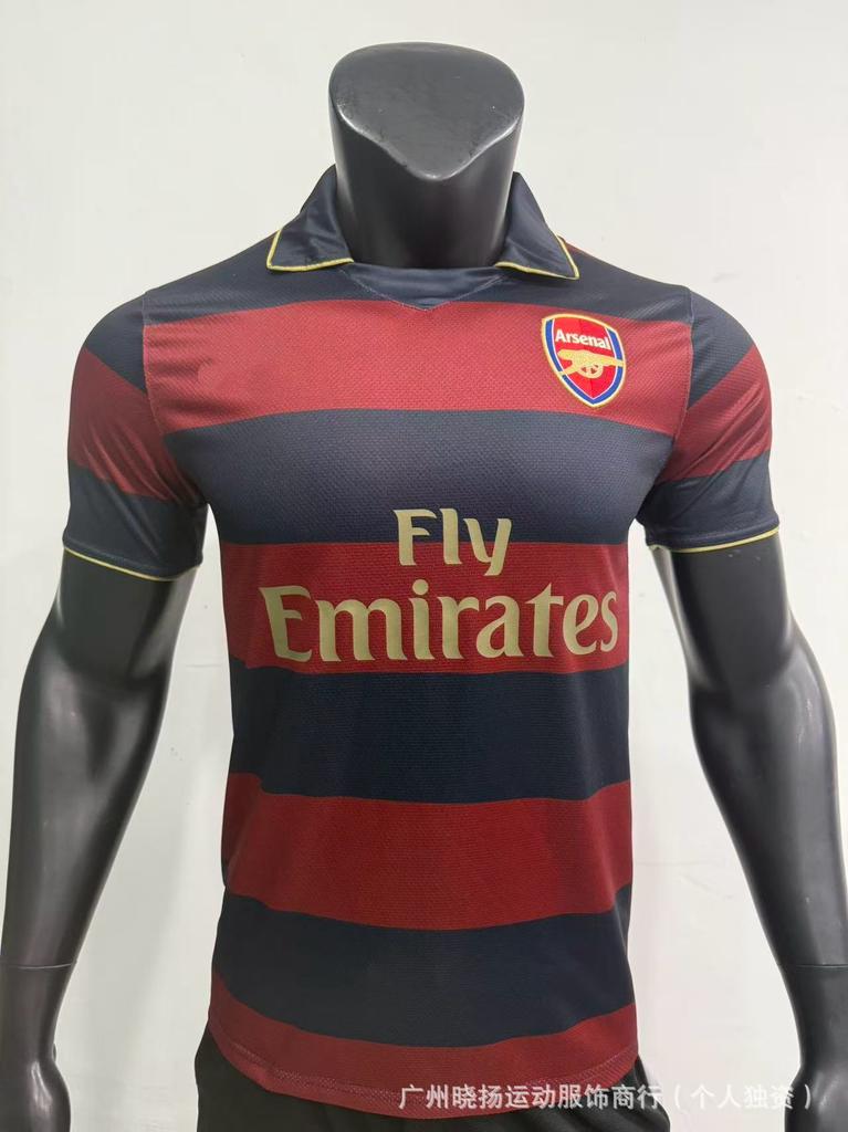 Vintage football jersey Manchester United Arsenal Chelsea Real Madrid short-sleeved jersey