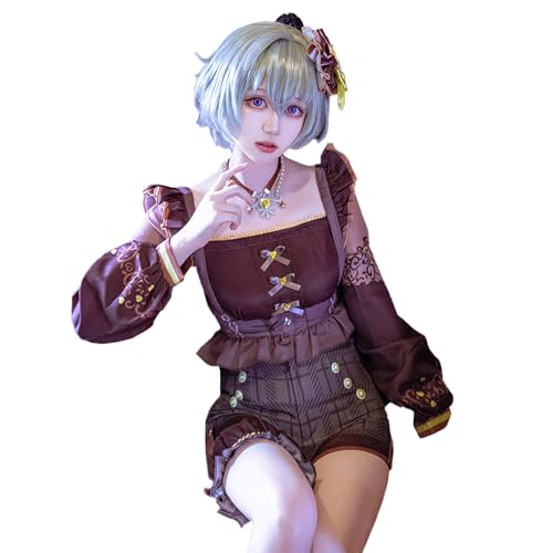 

[Milky Time] Project Sekai Нене Кусанаги Косплей Хэллоуин Шорты в цвете «Тающий Мятный»