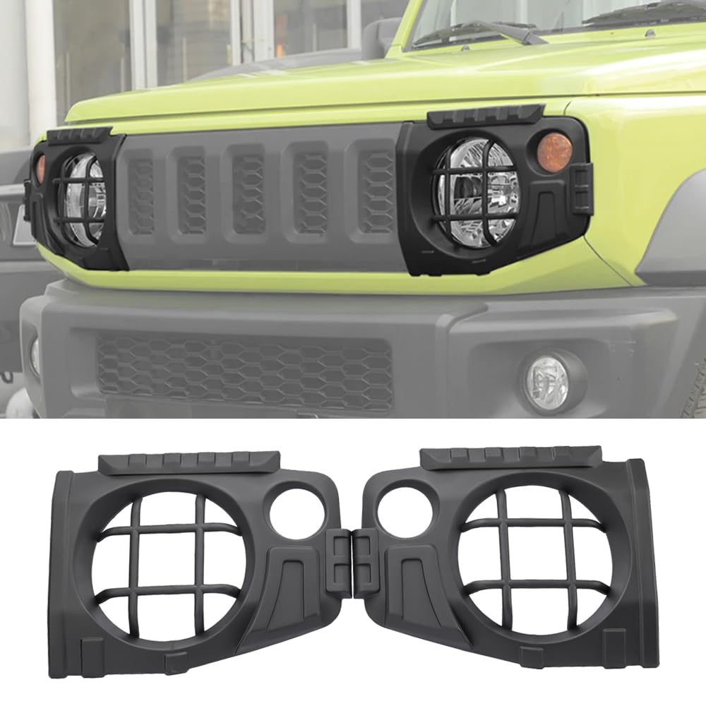 YOCTM Headlight Guards for Suzuki Jimny Sierra and Nomad JC74 Headlight Headlight Exterior Parts and Accessories JB64, JB74, (2019-2024), Covers,