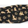 Hasegawa Deer Skin Inden Long Wallet (Cat White) 18.5x9x2cm