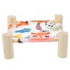 Elevated Design Small Animal Bed Guinea Pig Hammock Cat Bed Pet Sleeping Nest Cages Wooden Material Rabbit House Breathing Bed