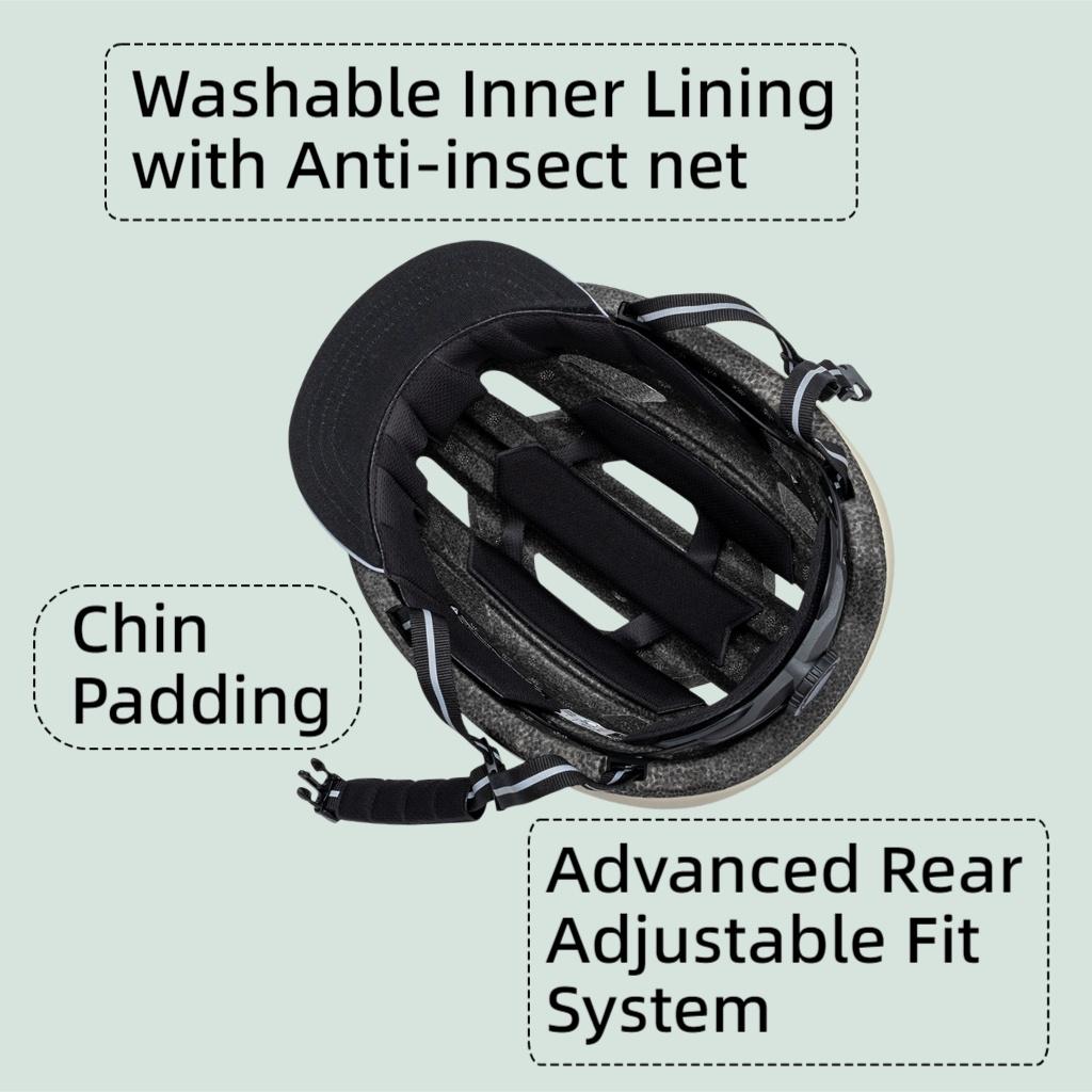 Ventilated Lightweight Youth's City Cycling Helmet with Removable Visor CE Certified Sport Safety Design