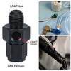 AN6 Male to Female 1/8" NPT Gauge Sensor Side Port Adapter Oil Fuel Fitting Hose