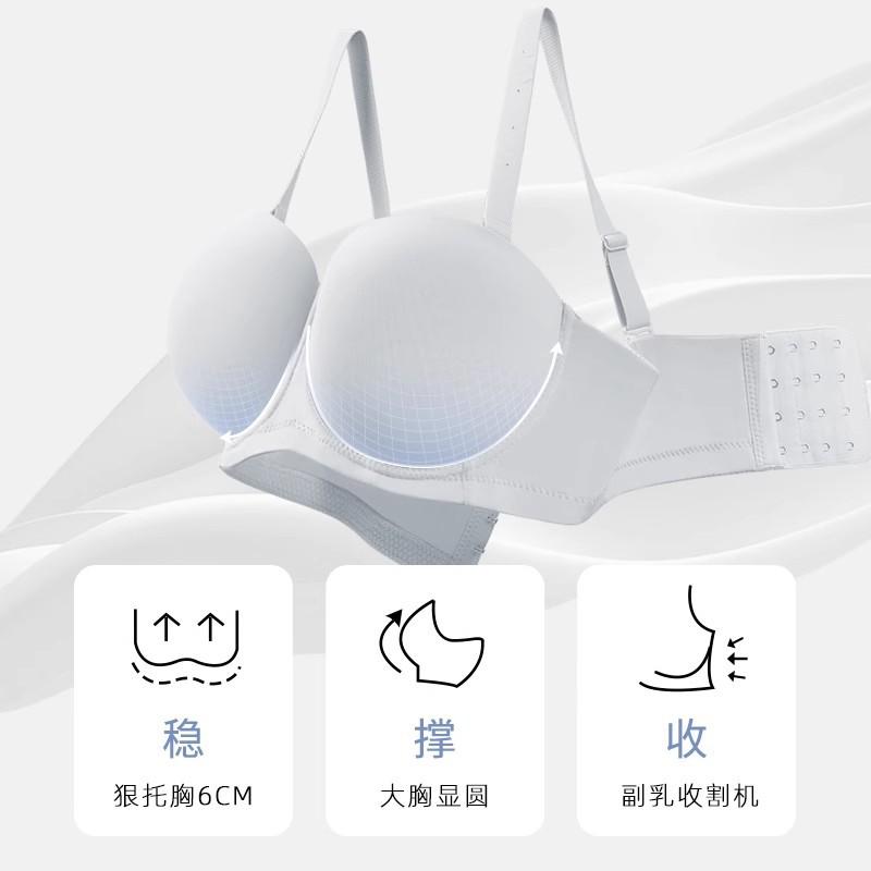 Summer Seamless Strapless Bra Large Size Thin Gathered Non-slip Invisible Underwear Anti-sagging Wedding Dress Tube Top Fat Mm