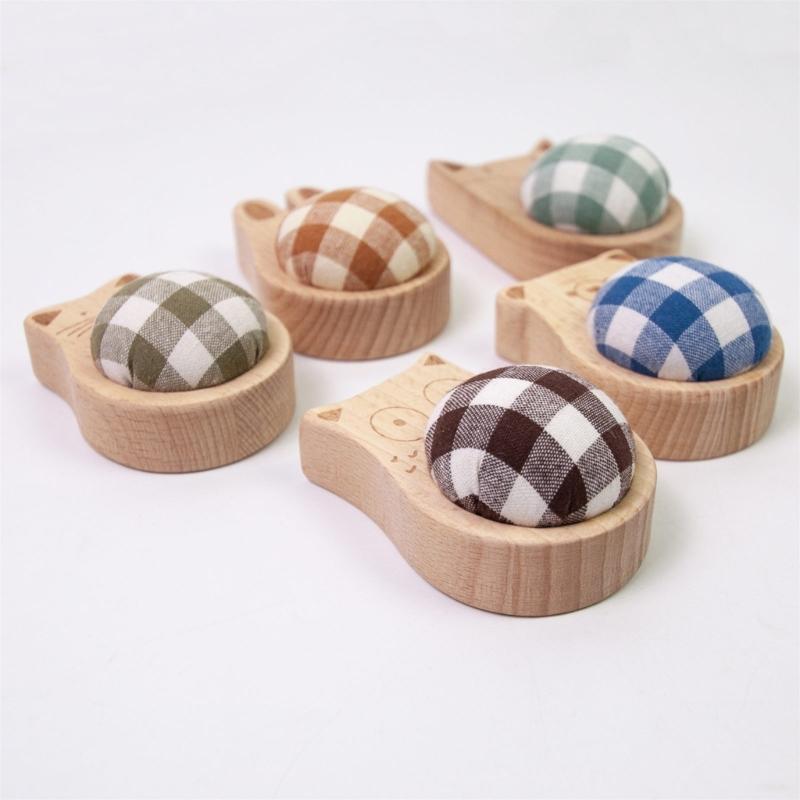 Jeżowy Zestaw do Szycia Poduszeczka na Szpilki ze 100 Żywymi Szpilkami do Szycia do Rękodzieła i Krawiectwa