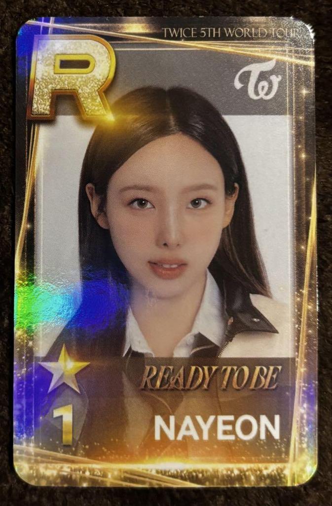[USED] TWICE Nayeon SSJYP Shusuje Real Card Ready to be
