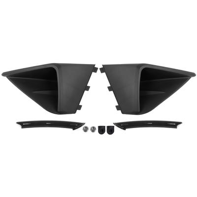 Front Bumper Side Air Vent Intake Cover Arch Trim Fit for Ford Mustang 2018?2021