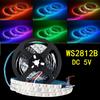 1-5M WS2812B Led Strip 30/60 Pixels/leds/m Addressable IC Smart 5050 RGB Led Strip Light IP30/DC5V Full Color Programmable