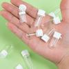 10pcs 2ml Portable Glass Vials Ideal for Perfume or Essential Oils Sturdy and Spill Proof for Traveler Daily Use