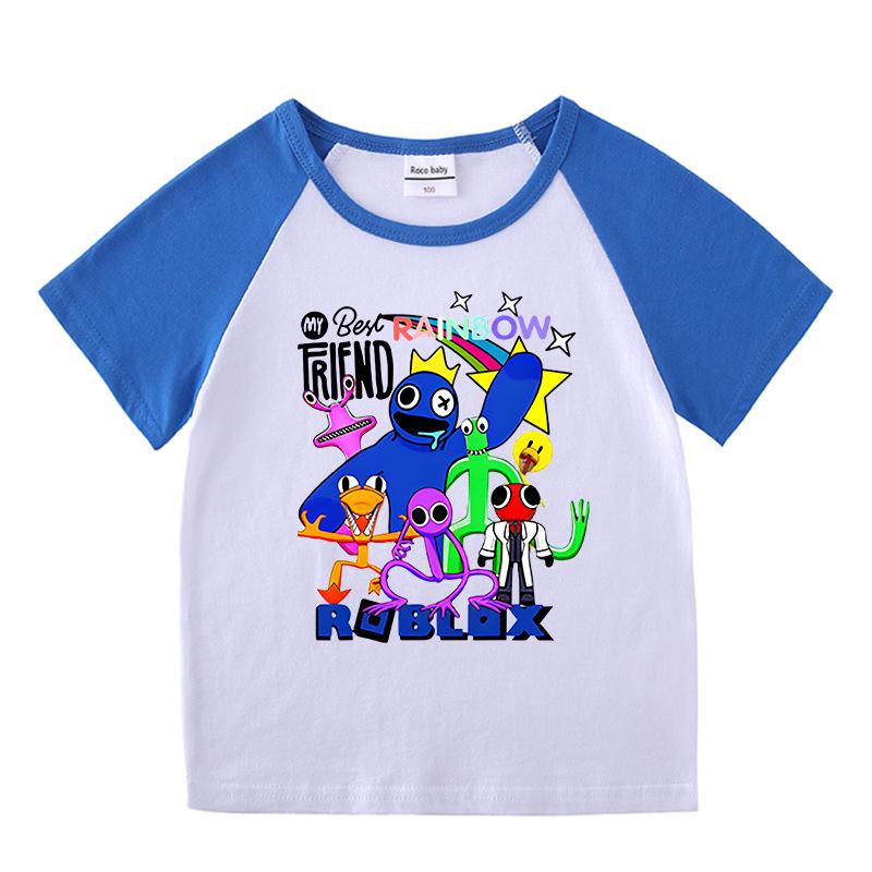 2025 Summer Kids Two-Piece Set: Short Sleeve T-shirt & Shorts for Boys and Girls