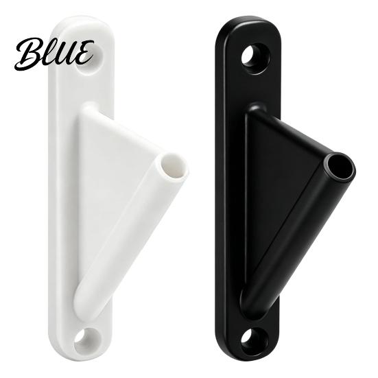 Plastic Flag Stand Mini Stick Holder with Screws, Wall Mount Pole America Holder, Small Display Bracket for Classrooms Offices Shops Portable