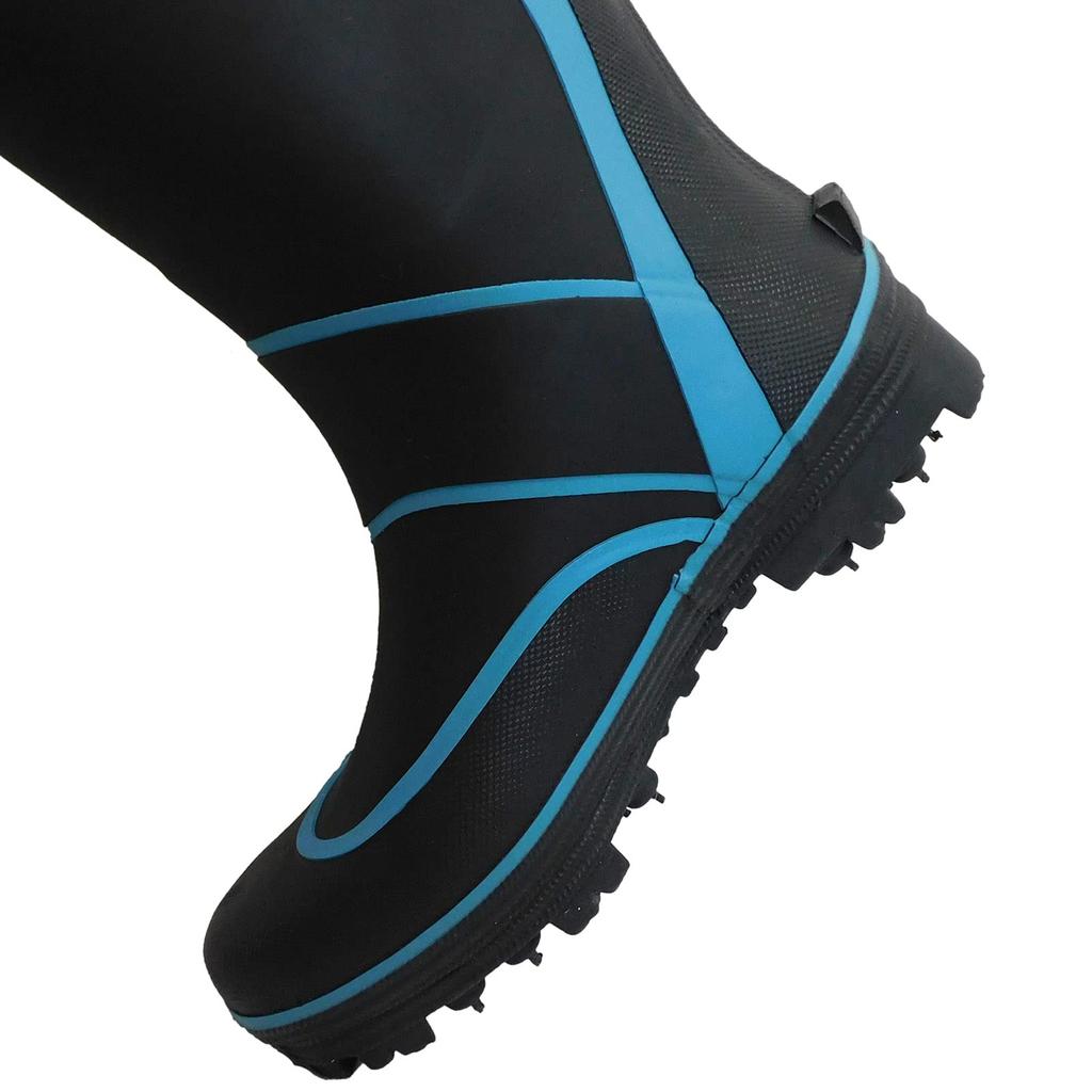 FINE JAPAN Stiefel mit Spikes Schwarz LL SP-1094