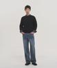 NOISE Essential Round Crop Knit - Black