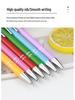 Multicolor Touchscreen Magic Pen with Spray Paint Aluminum Barrel and Logo Printing