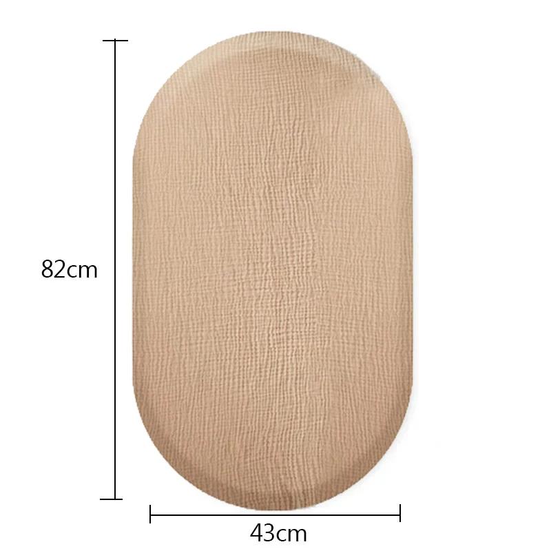 

2Pcs Diaper Changing Pad Cover Soft Breathable Cotton Newborn Baby Changing Mat Cover Solid Color Baby Shower Gifts