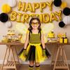 Insect Yellow Bee Fly Wings Bugs Kids Party Wings Lightweight Bee Cosplay Wings Suit  Cosplay Event