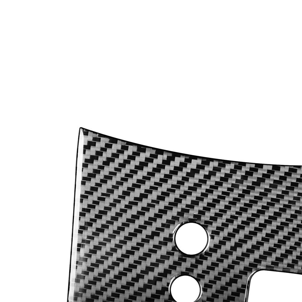 Carbon Fiber Interior Gear Shift Panel Cover Trim For Toyota RAV4 2006-2012