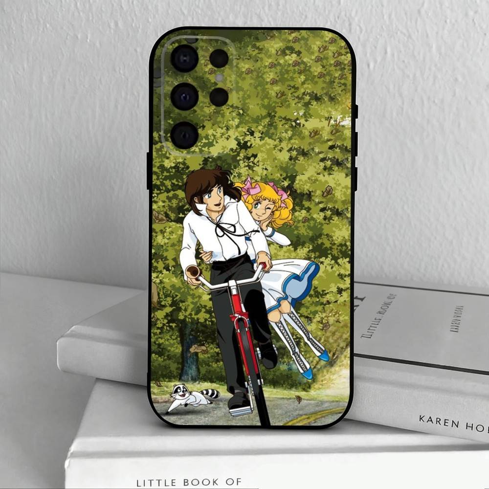 Sweet C-Candy C-Candy TV Series Phone Case For Samsung S25,S24,S21,S22,S23,S30,Ultra,S20,Plus,Others Soft Black Case