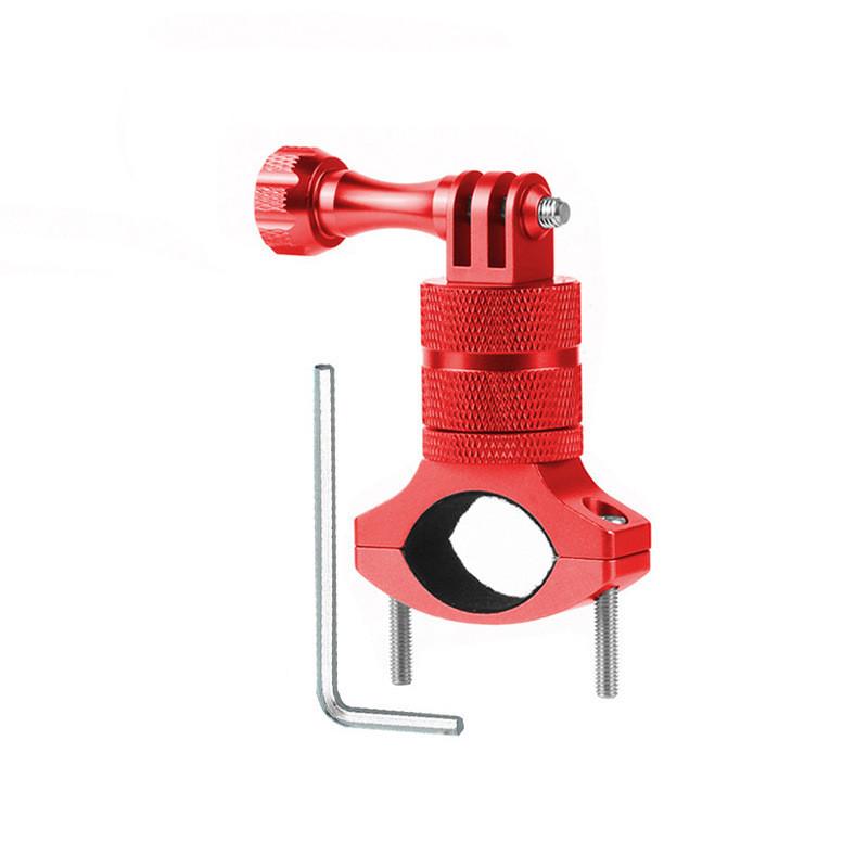 For GoPro 13 Motorcycle Bike Handlebar Mount for Gopro 12 11 10 9 8 7 DJI Action 5 Pro 360 Degree Rotation Handle Bar DSLR Clamp