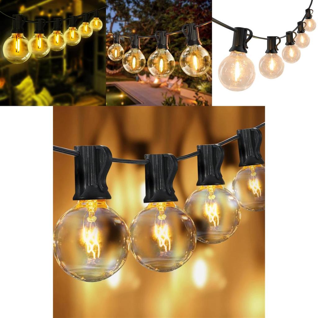 Led String Lights Outdoor Waterproof European American Voltage For Festive Decor