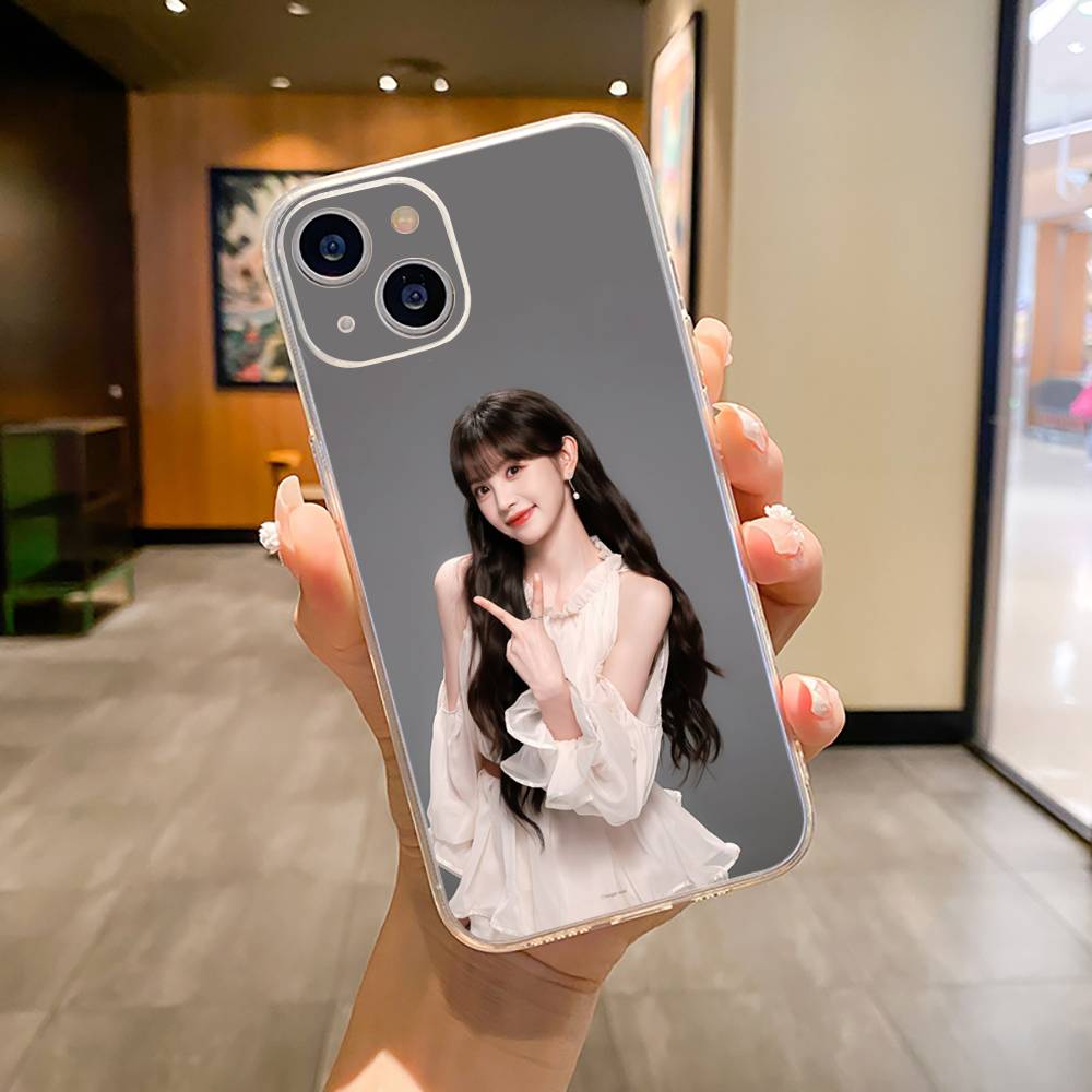Actress Tian Xiwei Phone Case For iPhone17,16,15,14,13,12,11 ,Pro Max,16/15/14 Plus Transparent Cover
