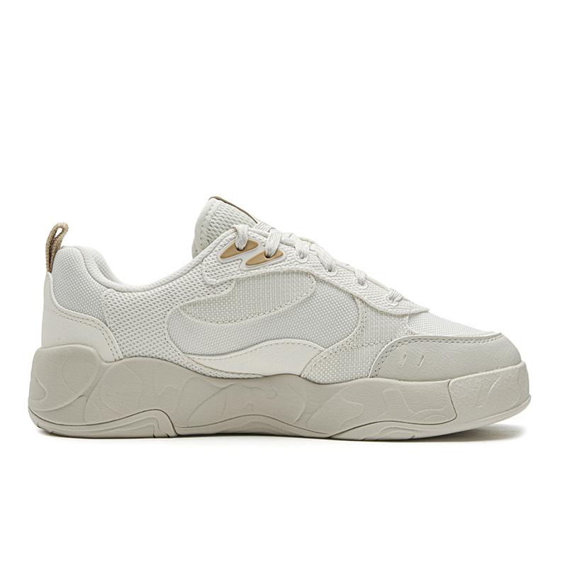 FILA Chameleon Solid Color Round Toe Comfortable Low Top Canvas Shoes Women sneakers F12W623305FGR
