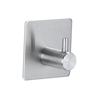 Gold & Black Self-Adhesive 304 Stainless Steel Coat and Hat Hook - No-Punch, Nail-Free, Behind-Door Design.