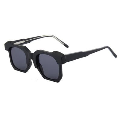 LOOKING4U Neoretro 5553 Newtro Ugly Sunglasses C4 Deep Black
