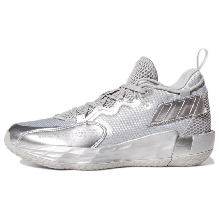 adidas Dame 7 EXTPLY Silver Metallic Men s FZ0172 EU 43⅓