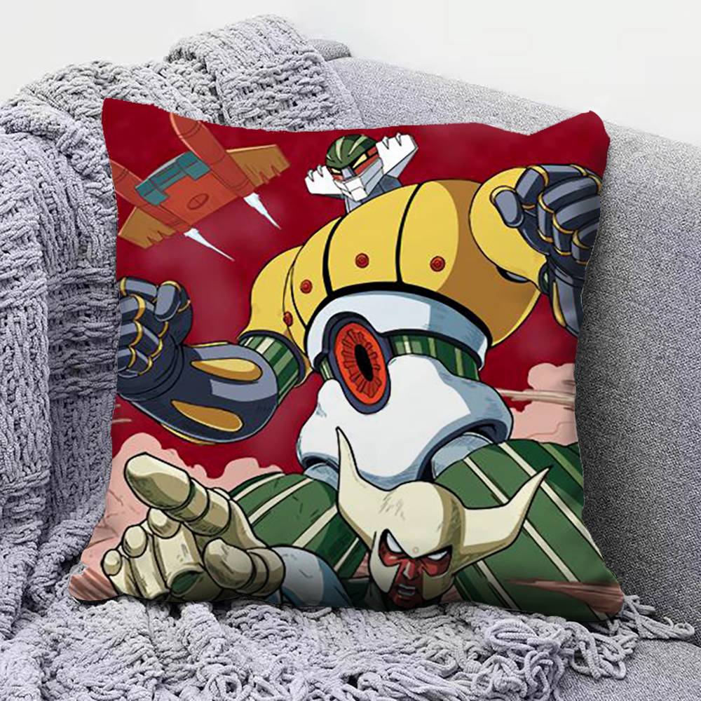 Kotetsu Jeeg Anime Steel Jeeg Pillow Covers Home Sofa Cushion Covers and Aecorative Custom