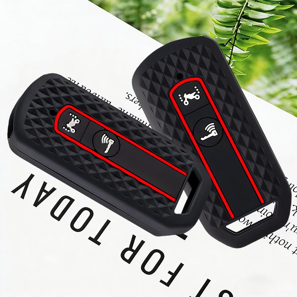 Premium Weiche Silikon Auto Schlüsselhülle Abdeckung Für Honda SH 125 Forza 350 250 750 ADV 150 X-ADV SH150i SH300 150 PCX 125 2020-2023