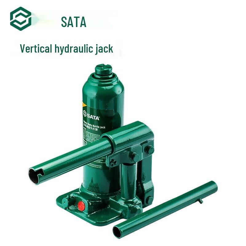 SATA 10-Ton Vertical Hydraulic Jack
