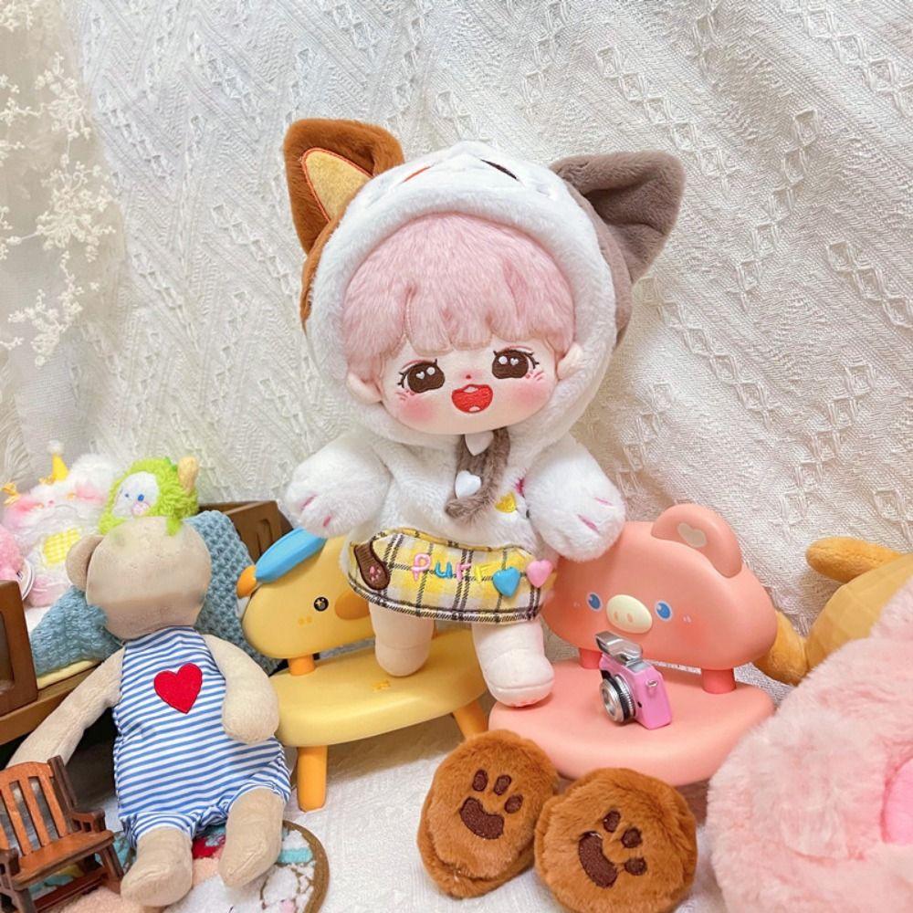 Doll Clothing Idol Doll Outfit Clothes Fur Animal 20cm Doll Clothes  Doll Accessories