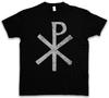 CHI RHO SYMBOL T-SHIRT Christ Monogram Constantine Cross XP Ichtys Emperor-