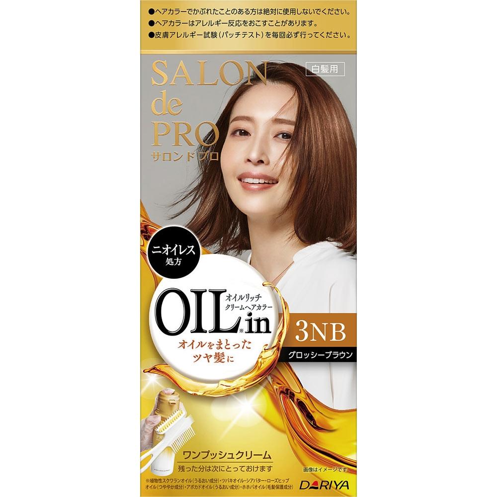 

Крем-краска для волос Salon Dopro Oil Rich 3nb 360g Diamond