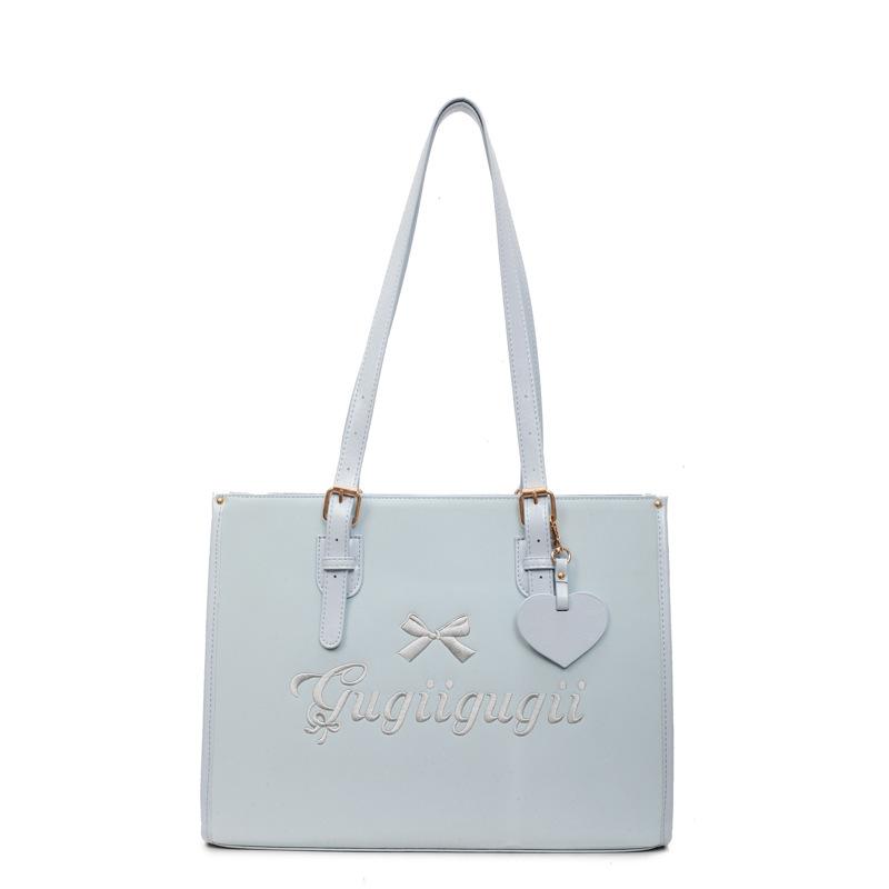 Premium Texture Versatile Shoulder Bag Women's Summer New Contrasting Color Large-capacity Commuter Tote Bag