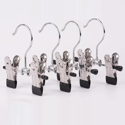 1 יחידות מתכוונן נירוסטה מכנסיים מתלה נעליים תיקיית קולב מגף מחזיק נסיעות נייד וו כביסה תליית גרב בגדים