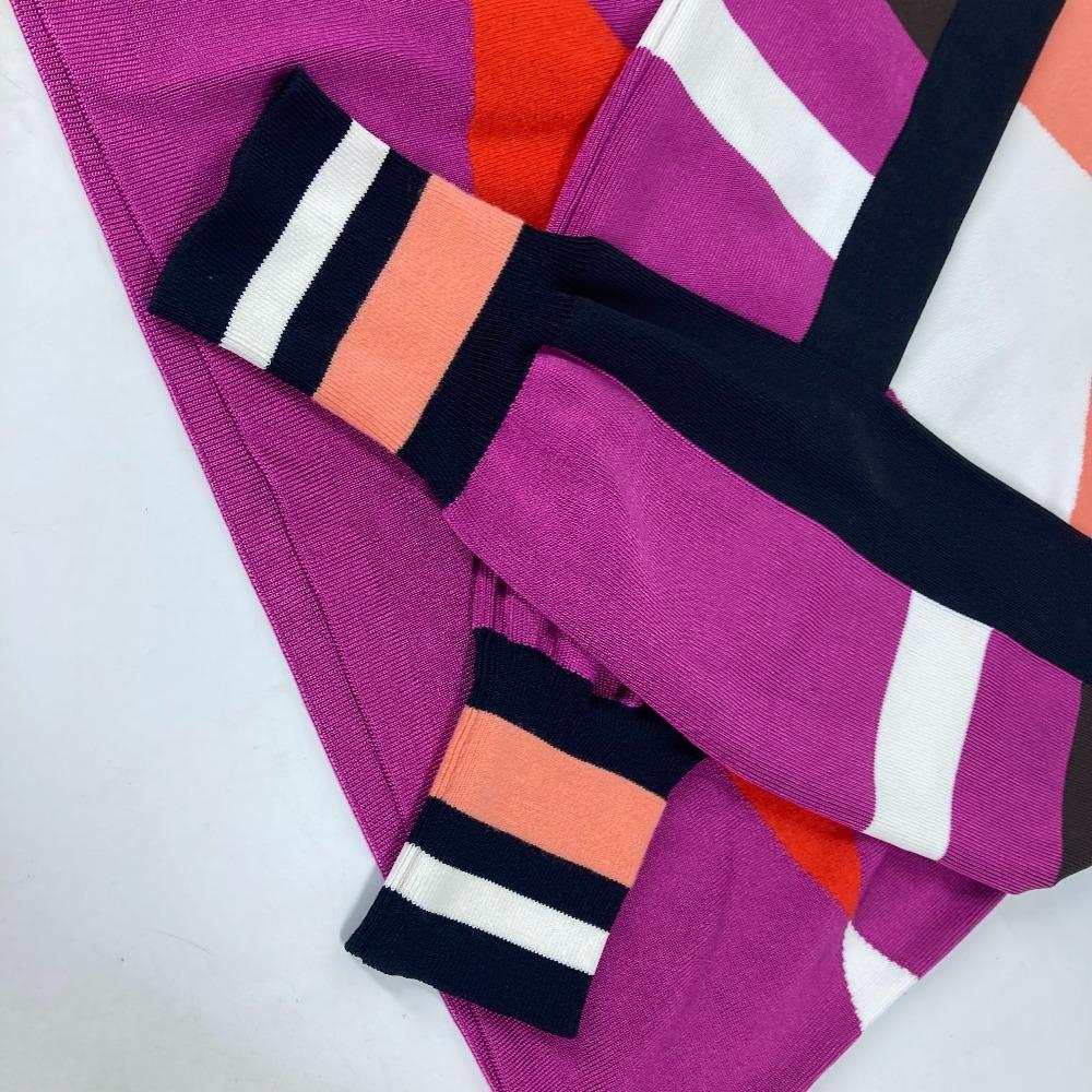 Louis Vuitton Overall handle Logo tops Long sleeve knit Rayon / wool Multicolore