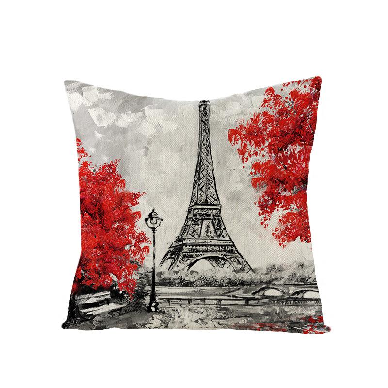 Valentine's Day Polyester Pillow Cover Nordic Home Furnishings Cushion Cover