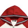 FILA Original Fashion Classic Retro Simple Casual Versatile Comfortable Warm Hooded Knit Jacket Women jackets Cloud-Mushroom-White F11W619409FWT