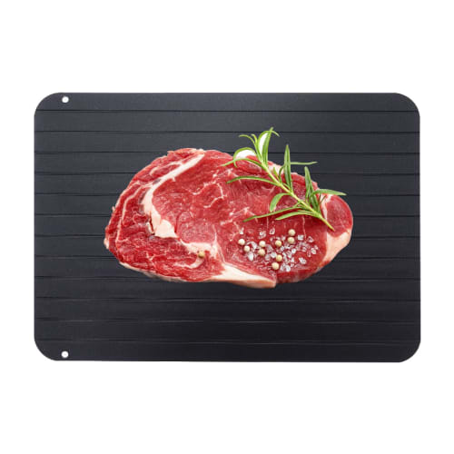 hiino kano Thawing Plate, Authentic, Rapid Thawing, 3mm Thick, Cold Thawing, Dishwasher Safe, Energy-Saving, Eco-Friendly, Uniform Thawing, Preserves