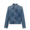 X Nigo Denim Jacket Men's Navy 1A7YD6