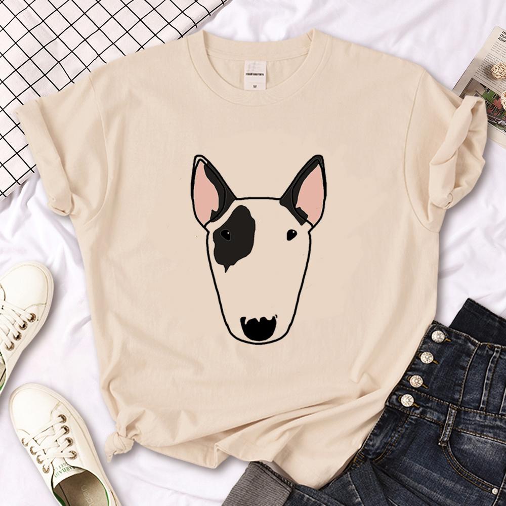 Bull Terrier Top Men Summer Tshirt Boy Manga Harajuku Clothes