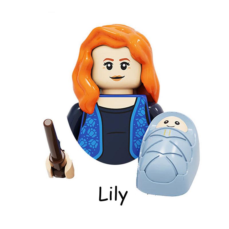 Magic Animals Newt's Case of Magical Thestral Patronus Stag ELK Fluffy Dementor Buckbeak Model Figure Blocks  Toy For Children