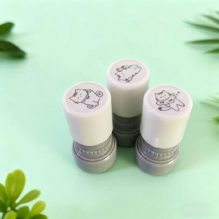 Kitten Stamper for Card Making Journal Scrapbooking Photo Album Children Motivational Stamper for Classroom Rewarding