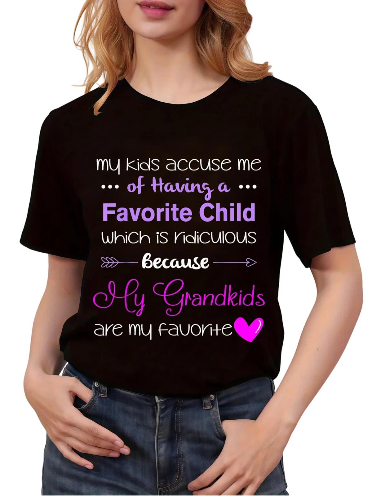 Plus Size - Plus Size - Plus Size, Women S Oversized Funny Grandma T-Shirt - My XL