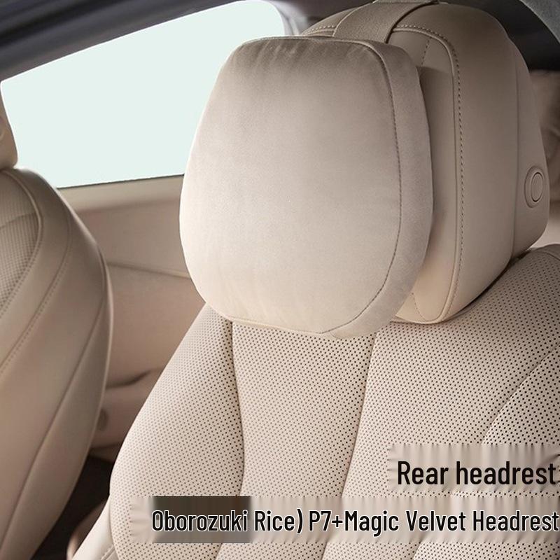 XPeng Car Headrest Neck Support Pillow: Universal, All-Season, Front & Rear Seat Compatible