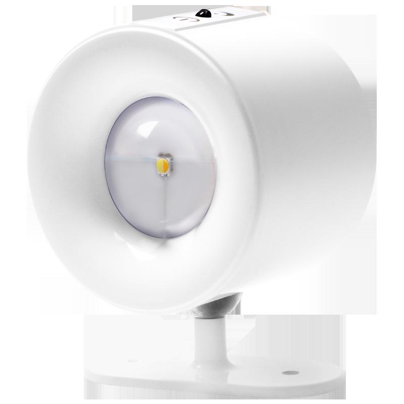 Portable LED Magnetic Wall Lamp – Easy Install, Adjustable Spotlight, Minimalist Design for Ambience and Reading.